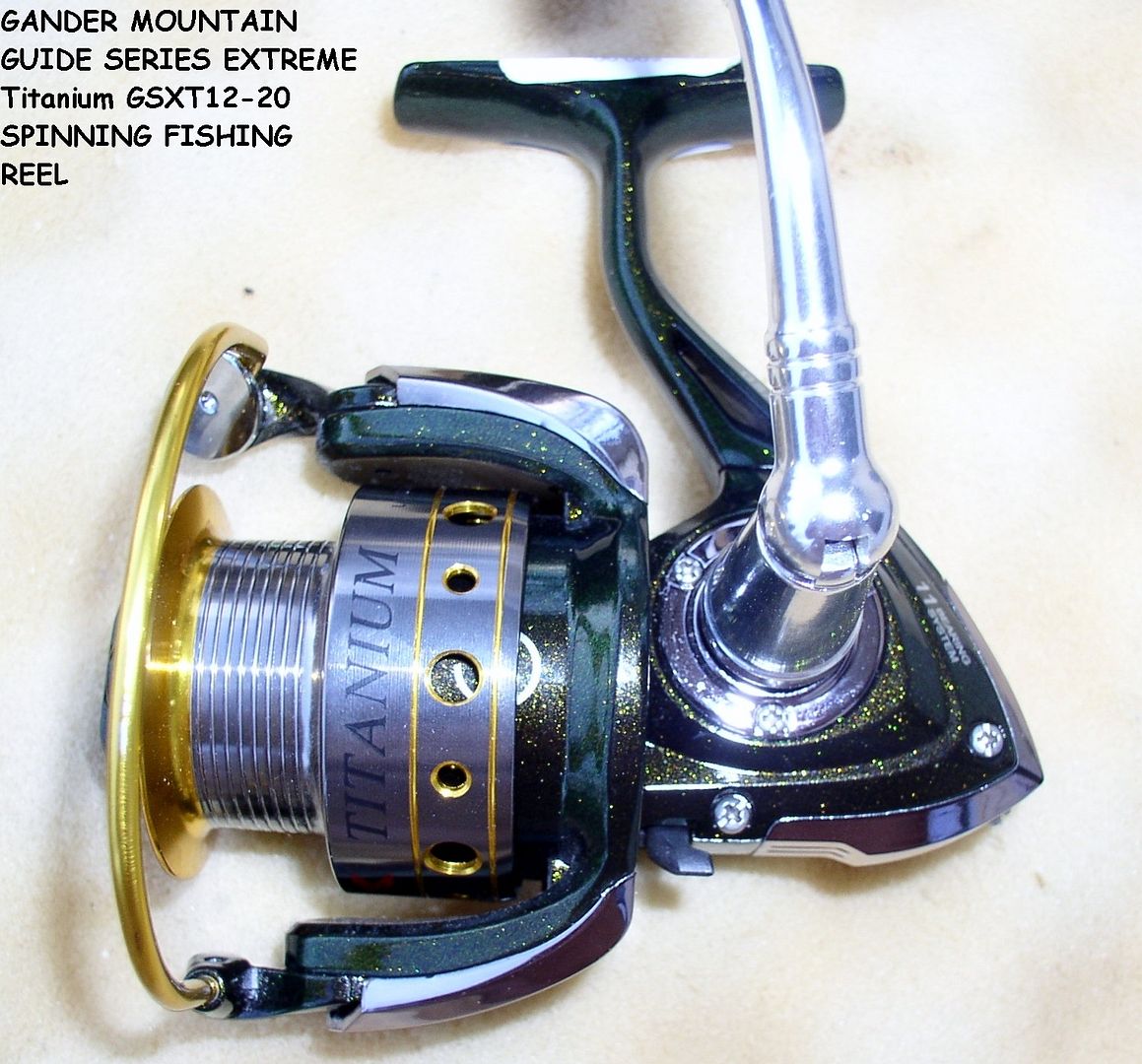 GANDER MOUNTAIN GUIDE SERIES EXTREME Titanium GSXT1220 SPINNING